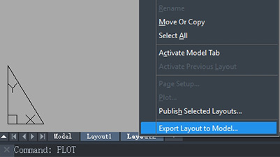 Layout Export